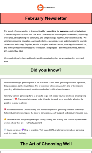 SOS Newsletter Volume 2 - February 2026