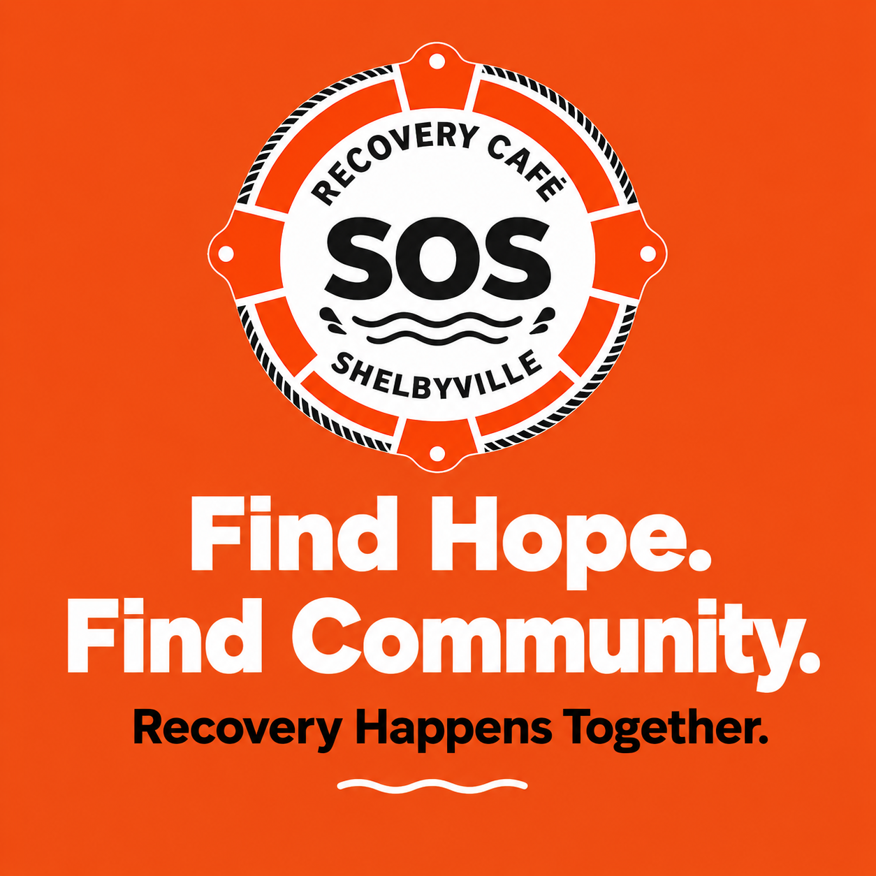 Recovery Cafe SOS | Find Hope. Find Community.